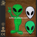 Alien Cartoon Logo custom embroidered patches iron patch